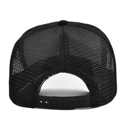 Fashion SunHat Outdoors Trucker Hat Cotton Mesh BreathableBaseball Cap Women Men Summer Sunshade MeshCap Truck Hat Cap Wholesale