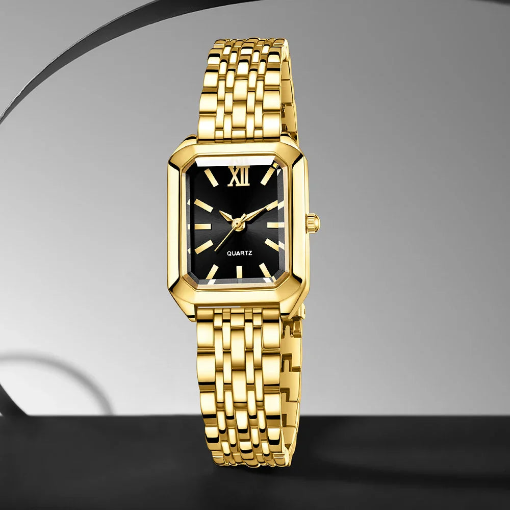 1PCS Fashion Women's Watch Luxury Trendy Versatile Quartz Watch Suitable for Daily Clothing Matching or As a Gift