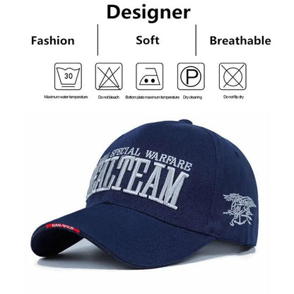 Embroidery Baseball Caps Spring and Autumn Outdoor Adjustable Casual Hats Sunscreen Hat