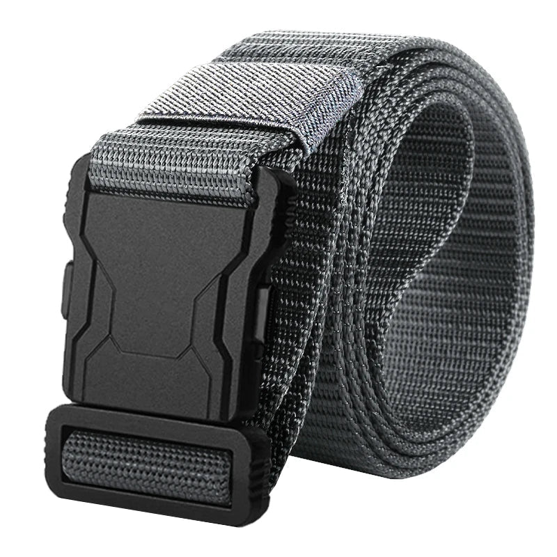 Tactical Waist Belt - Durable Automatic Buckle, Perfect for Outdoor Adventures, Unisex Accessories for Men and Women
