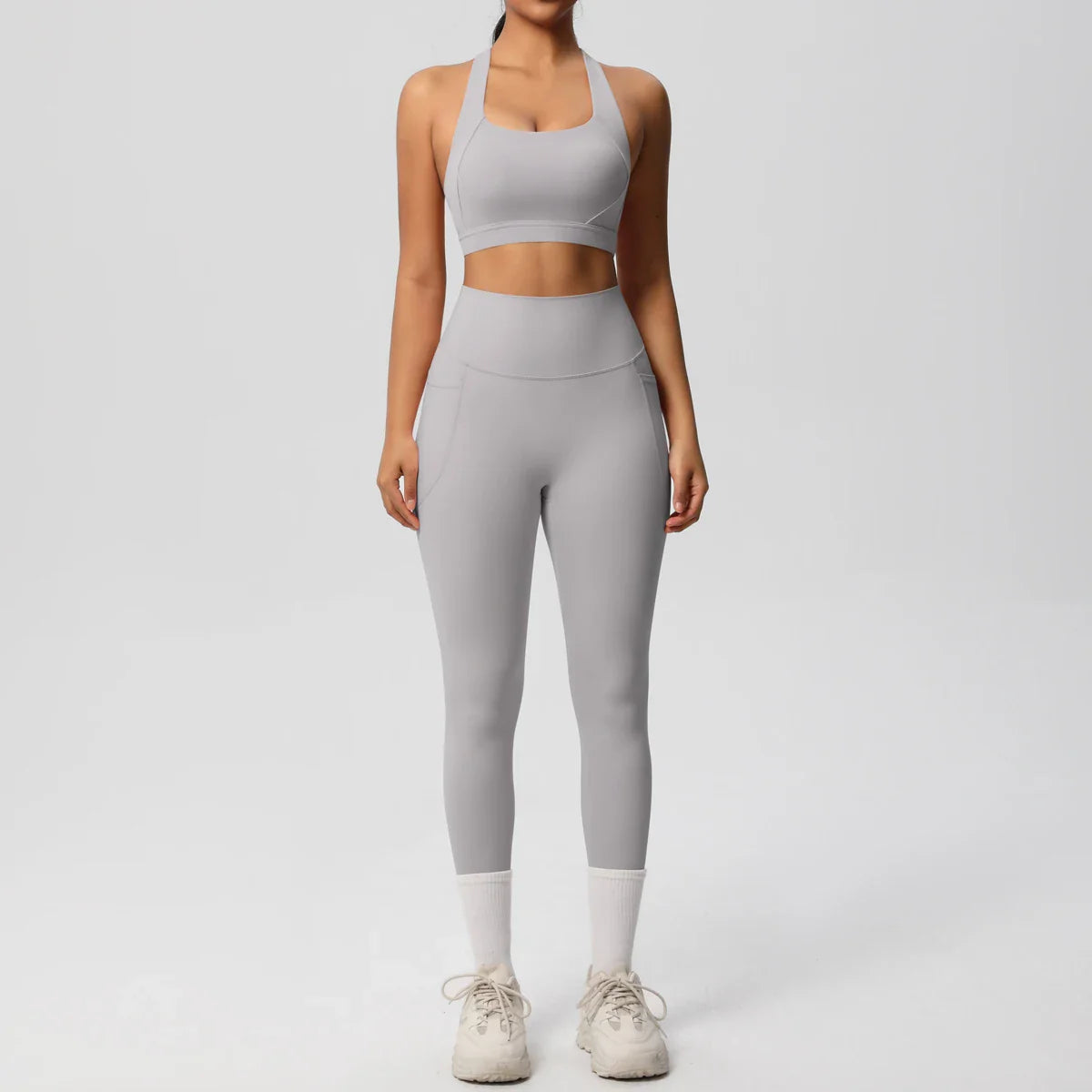 Yoga Suit Sports Set Womens Sportswear Sports women's yoga bra  Tummy Control Slimming Booty Leggings Women's tracksuit