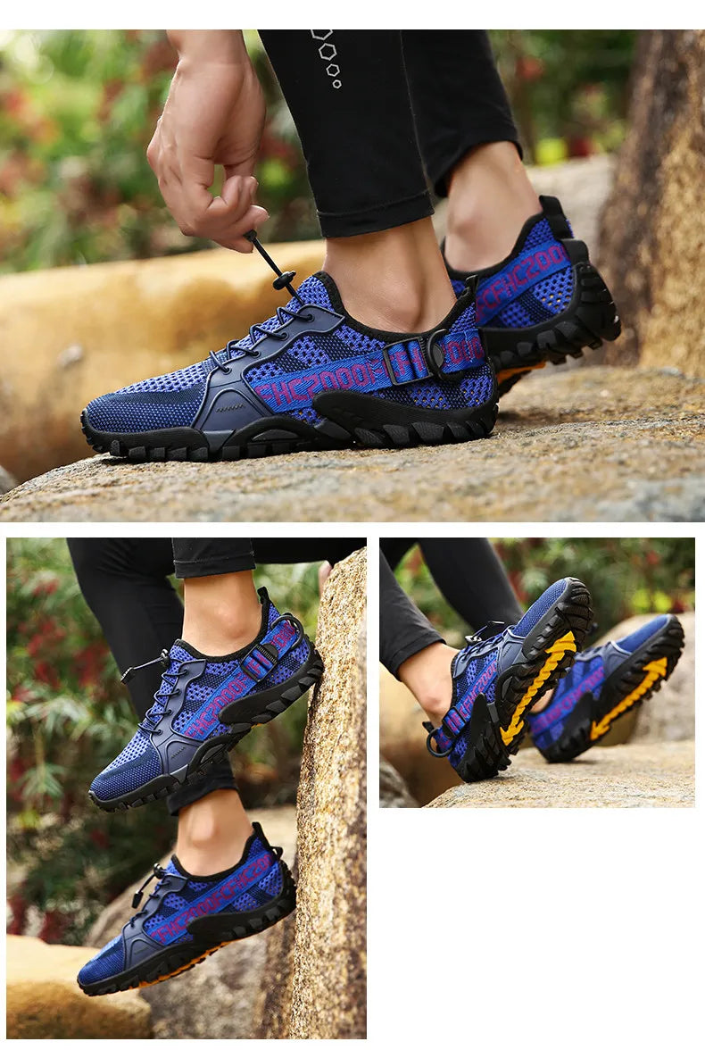 Summer Hiking Shoes Unisex Wading Shoes Mens Water Hiking Boots Women Aqua Shoe Mountain Climbing Quick-Dry