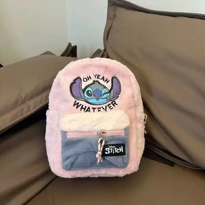 School Bag Cartoon Backpack Versatile Children Lovely Kindergarten Kids School Gift Large Capacity Stitch Backpack