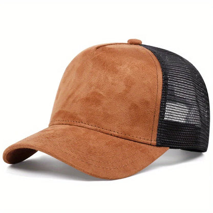 New Summer Mesh Baseball Cap Women Men Letter Patch Snapback Hat Casual Breathable Unisex Street Hip Hop Trucker Caps
