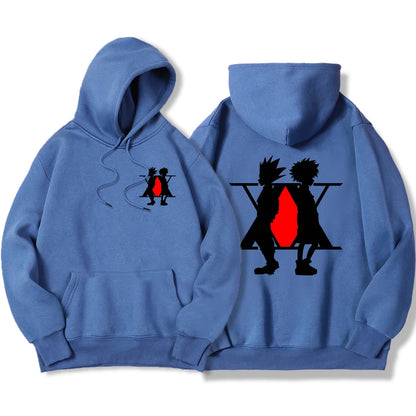 Japan Anime Graphic Xx Prints Hoodies Mens Oversized Casual Streetwear Fleece Pullovers Street Clothes Hip Hop Fashion Hoody
