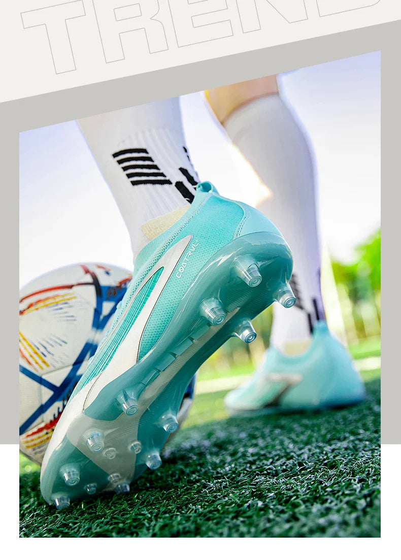 New 2026 Men Soccer Shoes Kids Cleats Grass Adult Professional Football Boots Ultralight Non-Slip Boys Training Soccer Boot