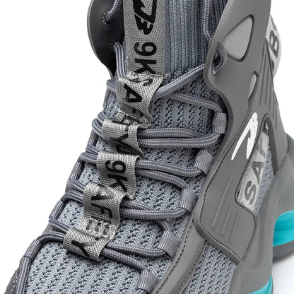 Men Work Safety Shoes Anti-puncture Working Sneakers Male Indestructible Work Shoes Steel Toe Lightweight Men Shoes Safety Boots