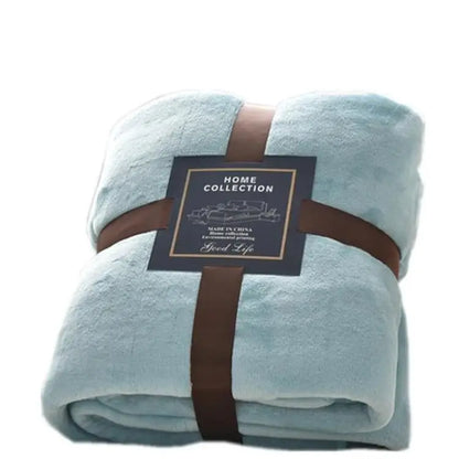 Thickened Velvet Blanket Children Single Double Person Fleece Coral Velvet Blanket Retail Coral Fleece Blanket Velvet Throw B...