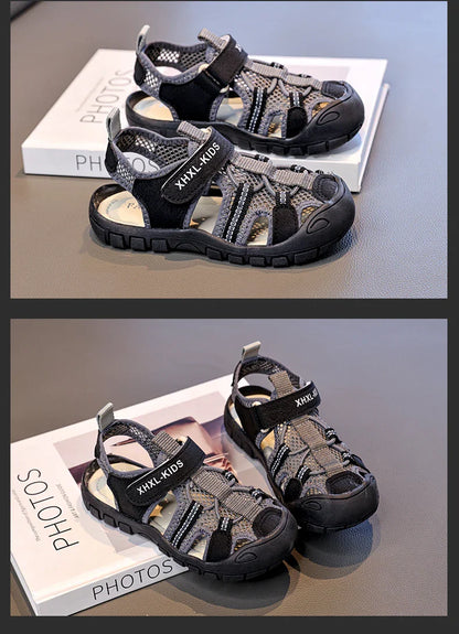 New Fashion Kids Sandals Boy Water Shoes Summer Waterproof Non-slip Walking Children Casual Sneaker Sports Sandals for Girls