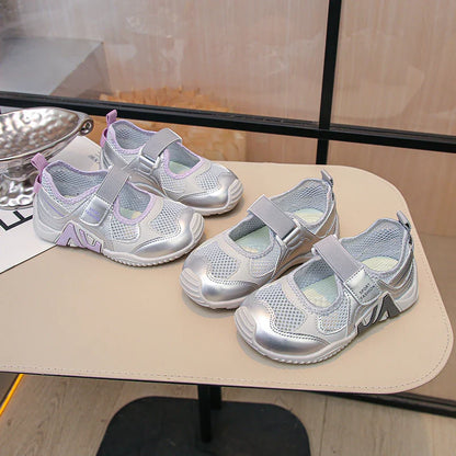 Children Sport Sandals Kids New Summer Mesh Breathable Lightweight Sneakers for Boys Girls Outdoor Casual Walking Shoes