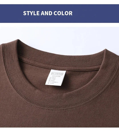 Luxury brand short sleeve men's round neck T-shirt summer fashion classic pony embroidery design 100cotton breathable casual top
