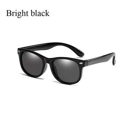 Kids Polarized Sunglasses TR90 Boys Girls Sun Glasses Silicone Safety Glasses Gift for Children Baby UV400 Eyewear