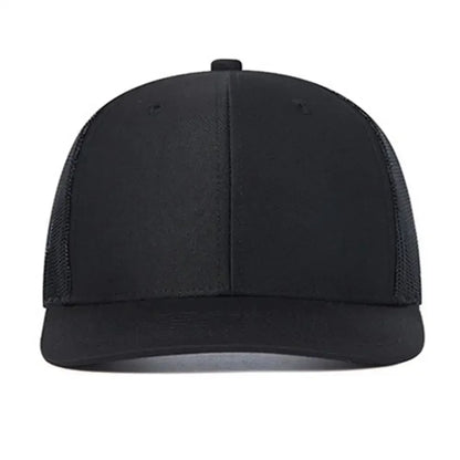 Unisex Cap Slight Curved Brim Style Trucker Hat  Men & Women Casual Outdoor Breathable Summer Cap