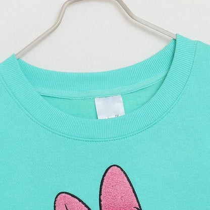 Sweatshirt Mickey Mouse Daisy Duck Cartoon Print Embroidery Women Pullover Fleece Tee Jumper Tops