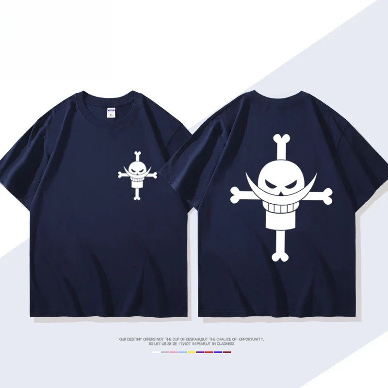 Printed Short Sleeve T-shirt Men's Women's Fashion Loose Cotton Top