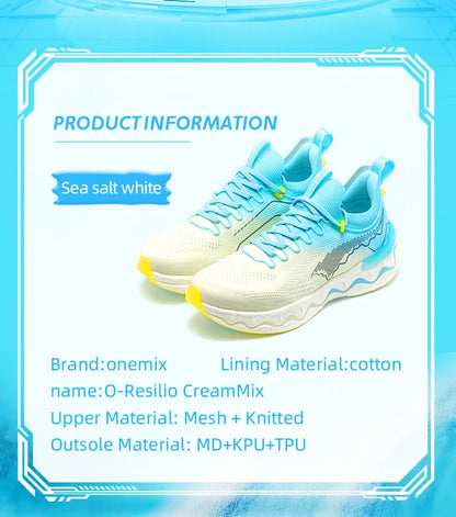 2024 New Style Color O-Resilio CreamMix Road Running Shoes for Man Lightweight Cushioning Men Training Outdoor Sneakers