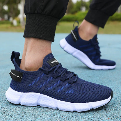 Men Mesh Breathable Casual Shoes Comfortable Fashionable Versatile Outdoor Exercise Shoes