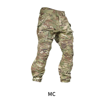 Tactical G3 Pants Cargo Combat Pants With Knee Pads Tactical Trousers Cotton Polyster Hiking Hunting Paintball Outdoor Sports