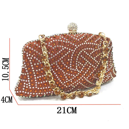 Elegant Fruit Green Women's Heels and Rhinestone Handbag Set - Italian Design for Weddings and Parties