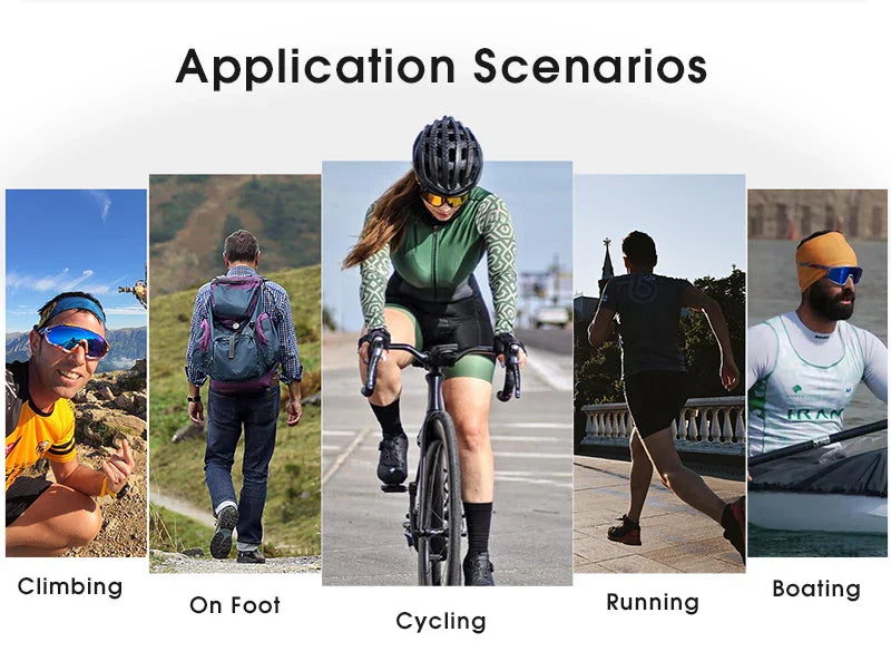 Photochromic Cycling Sunglasses Cycling Glasses UV400 Bicycle Eyewear Sports MTB Outdoor Bike Goggles Sunglasses Eyepieces