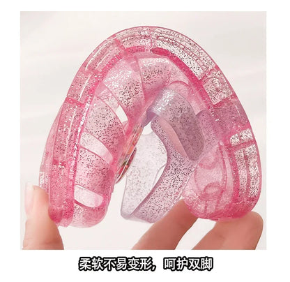 2025 New Summer Children's Sandals Little Princess Shoes Girls Sandals Baby Jelly Shoes Girls Beach Shoes