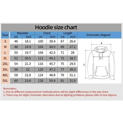 Print Black Hoodie, Oversized Streetwear Sweatshirt Men Women Long Sleeve Casual Autumn Top Unisex