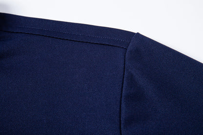 New men's T-shirt classic short sleeved polo shirt summer top casual T-shirt button collar oversized casual polo shirt