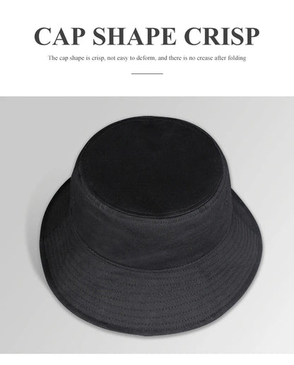 Big Head Man Large Size Bucket Hats Boy 60-63cm Plus Size Summer Fisherman Cap