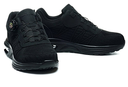 New Men's Rotary Buckle Safety Shoes Anti-Impact Anti-Piercing Lightweight Work Boots Fashion Sporty Design for Outdoor Pro