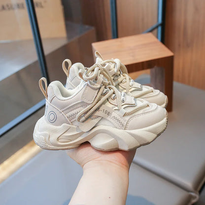 Children's Autumn Versatile Sports Shoes Fashion Causal School Kids Running Sneakers Breathable Non-slip Boy Girl Leisure Shoes