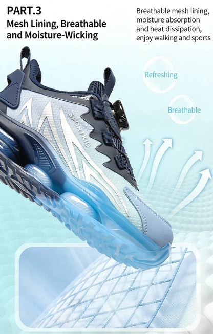 Summer Children Breathable Casual Shoes Non-slip Sneakers for Boys Girls School Walking Outdoor Sport Basketball Size 29-39