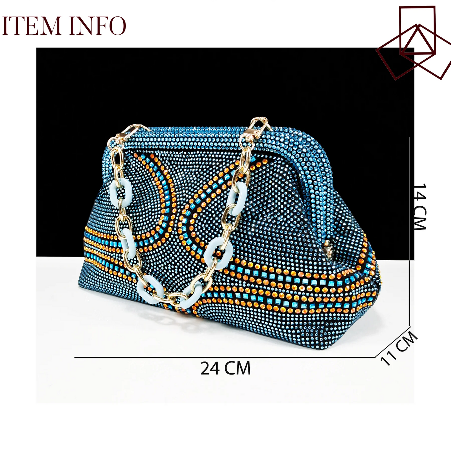 Sky Blue Pointed Toe 2024 New Arrivals Women High Heels Sexy Ladies Shoes and Bag to Match Italian Pumps for Wedding