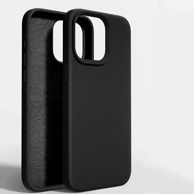 Luxury Liquid Silicone Phone Case For iPhone 15 13 12 11 14 Pro Max Bumper Cover 15 Plus Shockproof Protective Cases Accessories