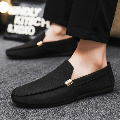 Fashion Men Casual Shoes Luxury Brand Men Loafers Breathable Comfort Slip-on Mens Driving Shoes lightweight Lazy Shoes Moccasins