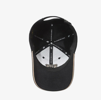 Spring And Autumn New Embroidery Baseball Cap Outdoor Sports Leisure Sunhat European And American Outdoor Peaked Hat Men