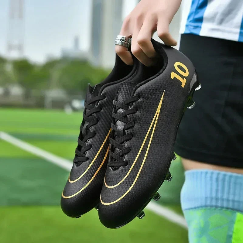 New Men Football Boots Professional Soccer Shoes Training Outdoor Adult Kids Ultralight TF/FG Sports Shoes Futsal High-quality