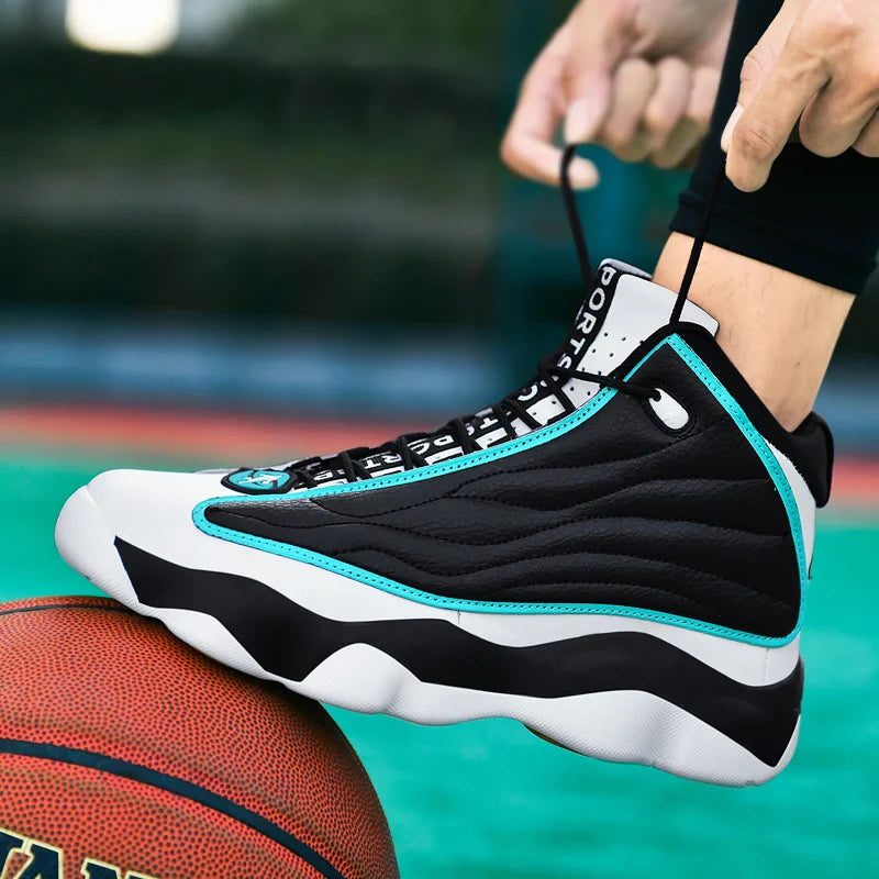 Men's casual outdoor sports classic practical basketball shoes trendy, soft, comfortable, anti-skid and wear-resistant outsole