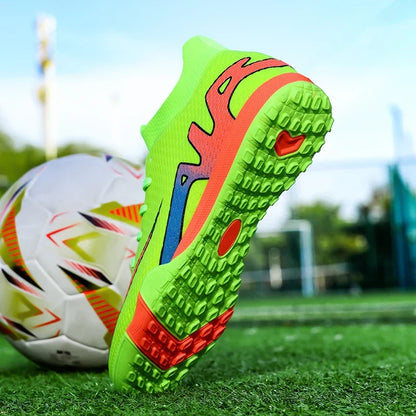 New Men Football Boots Grass Cleats High-top Non-Slip Soccer Shoes Futsal Sneakers High-quality Match Indoor Hot-selling Outdoor