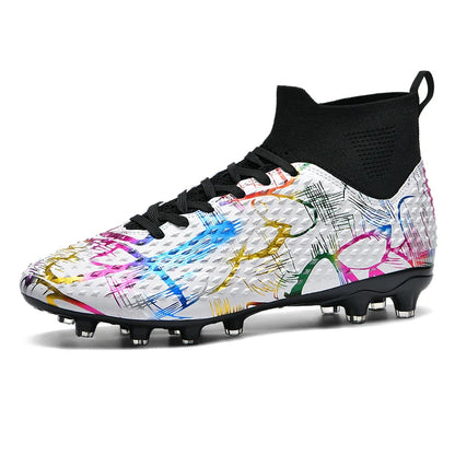 Spiked Comfortable Breathable Competition Soccer Cleats for Training and Matches