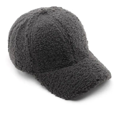 Winter Hats For Women Faux Fur Baseball Cap Female Outdoor Sunshade Keep Warm Solid Color Gorras Casquette Cap Men Casual New