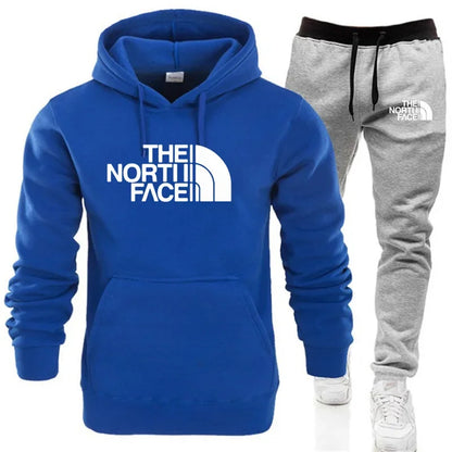 Winter hoodie set, pants, casual jogging clothes, sportswear, sportswear