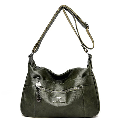 New Genuine Brand Leather Sac Luxury Handbags Purses Women Bags Designer Shoulder Crossbody Messenger Bags 2024 Female Hand Bag