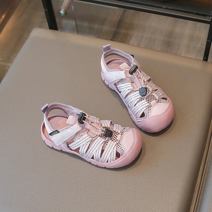 Summer Baby Girls Boys Sandals Children Barefoot Beach Sandals Non Slip Soft Sole Kids Casual Sneakers Outdoor Student Shoes