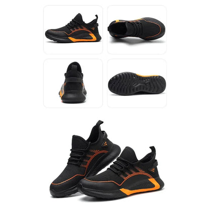 Labor Protection Shoes for Men and Women  Anti Smashing  Anti Piercing  Breathable and Lightweight