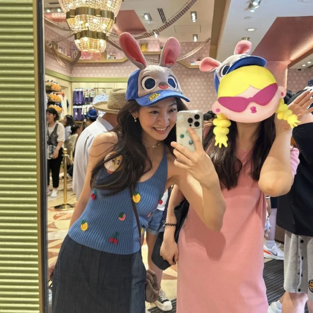 Cartoon Anime Merchandise Nick Wilde Judy Hopps Sun Hat BaseballCap Couple Headwear Kawaii Exquisite Girl Gifts