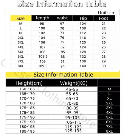 Autumn New Wide Leg Washing Jean Pants Men Trousers Neutral Solid Color Loose Casual Fashion Pocket Cargo Pants Big Size 8xl
