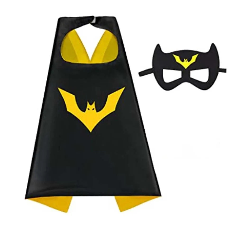 8 sets Superhero Capes for Kids Cool Halloween Costume Cosplay Festival Party Supplies Favors Dress Up for 3-12 Year Old boys