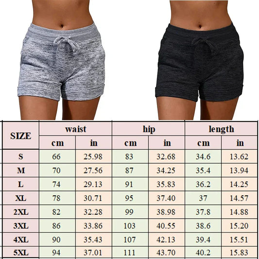 Fashion Cute Dog Paw Printed Women Shorts Summer Casual Plus Size Shorts Yoga Pants Elastic Waist Cotton Shorts