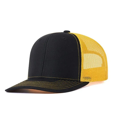 Unisex Baseball Cap for Men Women Slight Curved Brim Style Trucker Hat Casual Outdoor Breathable Cap Gorras Hombre