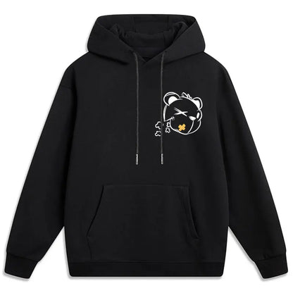 Men's Plus Size Sweatshirt 110-185KG Comfortable Cotton Casual Hoodies Autumn Winter Daily Outdoor Travel Tops Male Clothing